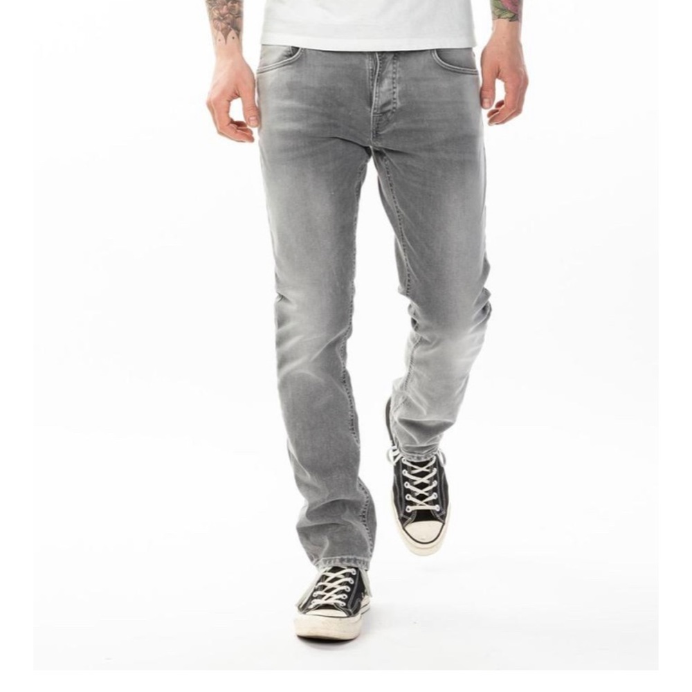 Nudie jeans Men’s Grim Tim - Light Grey